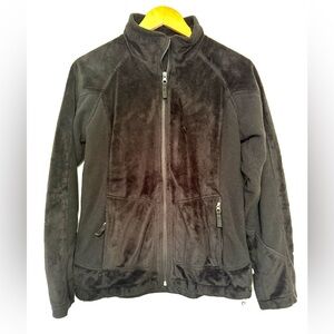 Free Country Black High-Pile Fleece Jacket - Women’s Size M